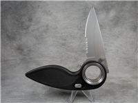 GERBER Black Folding Slide Lock  with Sheath