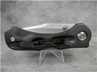 LEATHERMAN Black Folding Lockback  with Built-In Screwdriver and Sheath