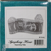 OPENING TITLE Symphony Hour 1-3/4 inch Disney Scroll (WDCC, 11K-41031-0, 1993-1997)