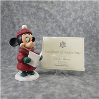 MINNIE MOUSE Caroler Minnie 6 inch Disney Figurine (WDCC, 11K-41308-0, 1998)