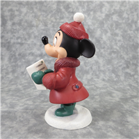 MINNIE MOUSE Caroler Minnie 6 inch Disney Figurine (WDCC, 11K-41308-0, 1998)