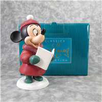 MINNIE MOUSE Caroler Minnie 6 inch Disney Figurine (WDCC, 11K-41308-0, 1998)