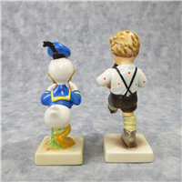 LITTLE DRUMMER & DONALD DUCK DRUMMER Figurines (Hummel 240/17 323, TMK)