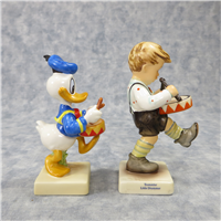 LITTLE DRUMMER & DONALD DUCK DRUMMER Figurines (Hummel 240/17 323, TMK)