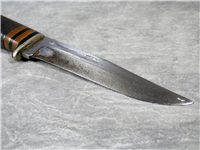 Block Letter CASE Leather Fixed Blade Knife