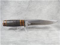 Block Letter CASE Leather Fixed Blade Knife
