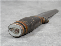 Block Letter CASE Leather Fixed Blade Knife
