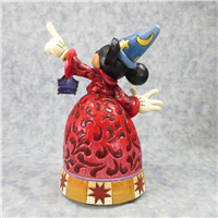 MICKEY MOUSE Sorcerer Mickey 9-3/4 inch Disney Figural Music Box with Light (Jim Shore, Enesco, 4013249)