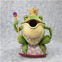 FROG BIRDHOUSE 6-1/2 inch Figurine (Jim Shore, Enesco, 4009787, 2007)