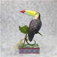 TROPICAL SIGHT 7 inch Toucan Figurine (Jim Shore, Enesco, 4009250, 2007)