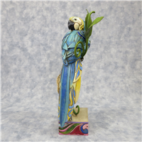 PRETTY BIRD 8-1/2 inch Macaw Figurine (Jim Shore, Enesco, 4009249, 2007)