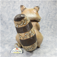 RACCOON 9-1/4 inch Garden Statue (Jim Shore, Enesco, 4009750, 2007)