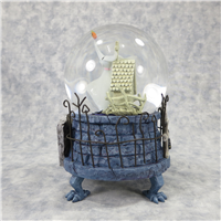ZERO 7-1/4 inch Nightmare Before Christmas Snow Globe (Disney Direct, Touchstone Pictures, 1993)