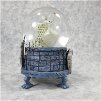 ZERO 7-1/4 inch Nightmare Before Christmas Snow Globe (Disney Direct, Touchstone Pictures, 1993)