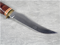 KABAR 1223 Stacked Leather Skinner Hunting Knife