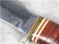 KABAR 1223 Stacked Leather Skinner Hunting Knife