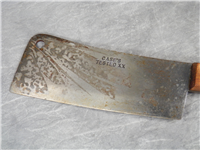 1932-1940 CASE'S TESTED XX Carbon Steel Chef's Meat Cleaver Knife