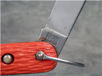 SCHRADE WALDEN Orange Jigged Lockback Survival