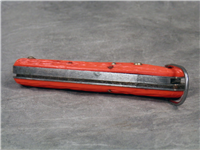 SCHRADE WALDEN Orange Jigged Lockback Survival