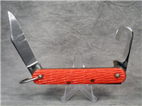 SCHRADE WALDEN Orange Jigged Lockback Survival