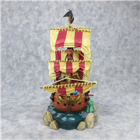JOLLY ROGER 10 inch Peter Pan Lighted Ship Figurine (Disney Direct, Disney, 44581)