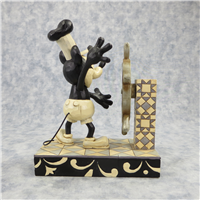 AHOY, MICKEY 7 inch Disney Steamboat Willie Figurine (Jim Shore, Enesco, 4009261, 2007)