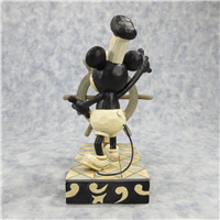 AHOY, MICKEY 7 inch Disney Steamboat Willie Figurine (Jim Shore, Enesco, 4009261, 2007)