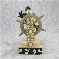 AHOY, MICKEY 7 inch Disney Steamboat Willie Figurine (Jim Shore, Enesco, 4009261, 2007)