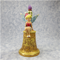 TINKER BELL JINGLE  9-3/4 inch Disney Bell Figurine (Jim Shore, Enesco, 4011041, 2010)