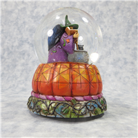BREWING UP TROUBLE 6 inch Musical Snow Globe (Jim Shore, Enesco, 4015696, 2009)