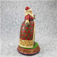 MICKEY TREE TRIMMING PARTY 10-1/4 inch Disney Figural Music Box with Light (Jim Shore, Enesco, 4011037, 2007)