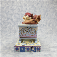 RUDOLPH 5-3/4 inch Rudolph The Red-Nosed Reindeer Deluxe Musical Figurine (Jim Shore, Enesco, 4009803, 2008)