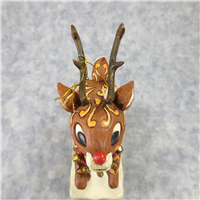 FLYING RUDOLPH  9 inch Rudolph The Red-Nosed Reindeer Figurine (Jim Shore, Enesco, 4008337, 2007)