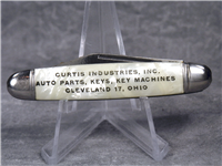 IMPERIAL USA White Celluloid Advertising Pen Knife - Curtis Industries Ohio