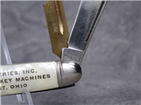 IMPERIAL USA White Celluloid Advertising Pen Knife - Curtis Industries Ohio