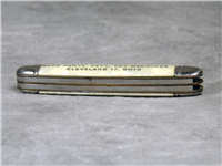 IMPERIAL USA White Celluloid Advertising Pen Knife - Curtis Industries Ohio