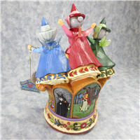 THREE FAIRIES A Dance For Dreamers 10-1/4 inch Disney Figural Music Box with Light (Jim Shore, Enesco, 4011740, 2008)