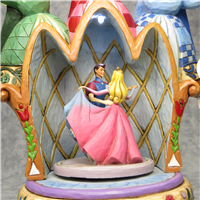 THREE FAIRIES A Dance For Dreamers 10-1/4 inch Disney Figural Music Box with Light (Jim Shore, Enesco, 4011740, 2008)