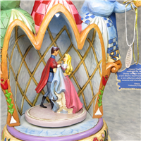 THREE FAIRIES A Dance For Dreamers 10-1/4 inch Disney Figural Music Box with Light (Jim Shore, Enesco, 4011740, 2008)