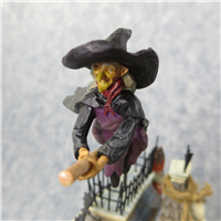 WICKED 13-1/4 inch Deluxe Haunted House with Lighted/Motion/Sound Figurine (Jim Shore, Enesco, 4010356, 2008)
