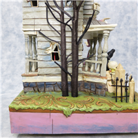 WICKED 13-1/4 inch Deluxe Haunted House with Lighted/Motion/Sound Figurine (Jim Shore, Enesco, 4010356, 2008)
