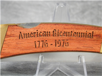 GERBER Sportsman II American Bicentennial Etched Wood Folding