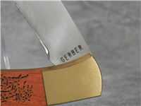 GERBER Sportsman II American Bicentennial Etched Wood Folding