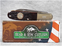 2009 BEAR & SON Limited Edition Jigged Bone Barlow NKCA Youth Knife