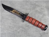 KA-BAR 02-9105 50th Anniversary KOREAN WAR Leather US ARMY Fighting Knife