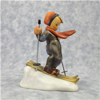 SKIER Figurine with Metal Poles (Hummel 59, TMK)