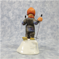 SKIER Figurine with Metal Poles (Hummel 59, TMK)