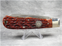 1988 CAMILLUS Jigged Bone Limited Edition NKCA Club Jumbo Trapper Knife