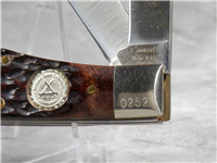 1997 CAMILLUS REMINGTON Ltd Ed NKCA 15th Anniversary Baby Bullet Trapper Knife