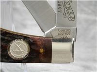 1997 CAMILLUS REMINGTON Ltd Ed NKCA 15th Anniversary Baby Bullet Trapper Knife